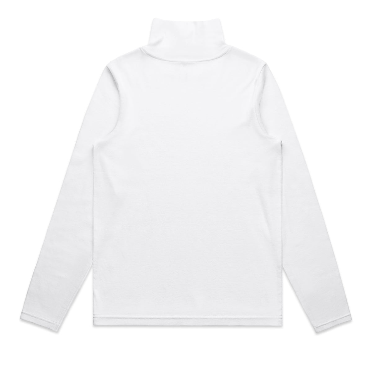 Wo's Turtle Neck 4032S - White - Back