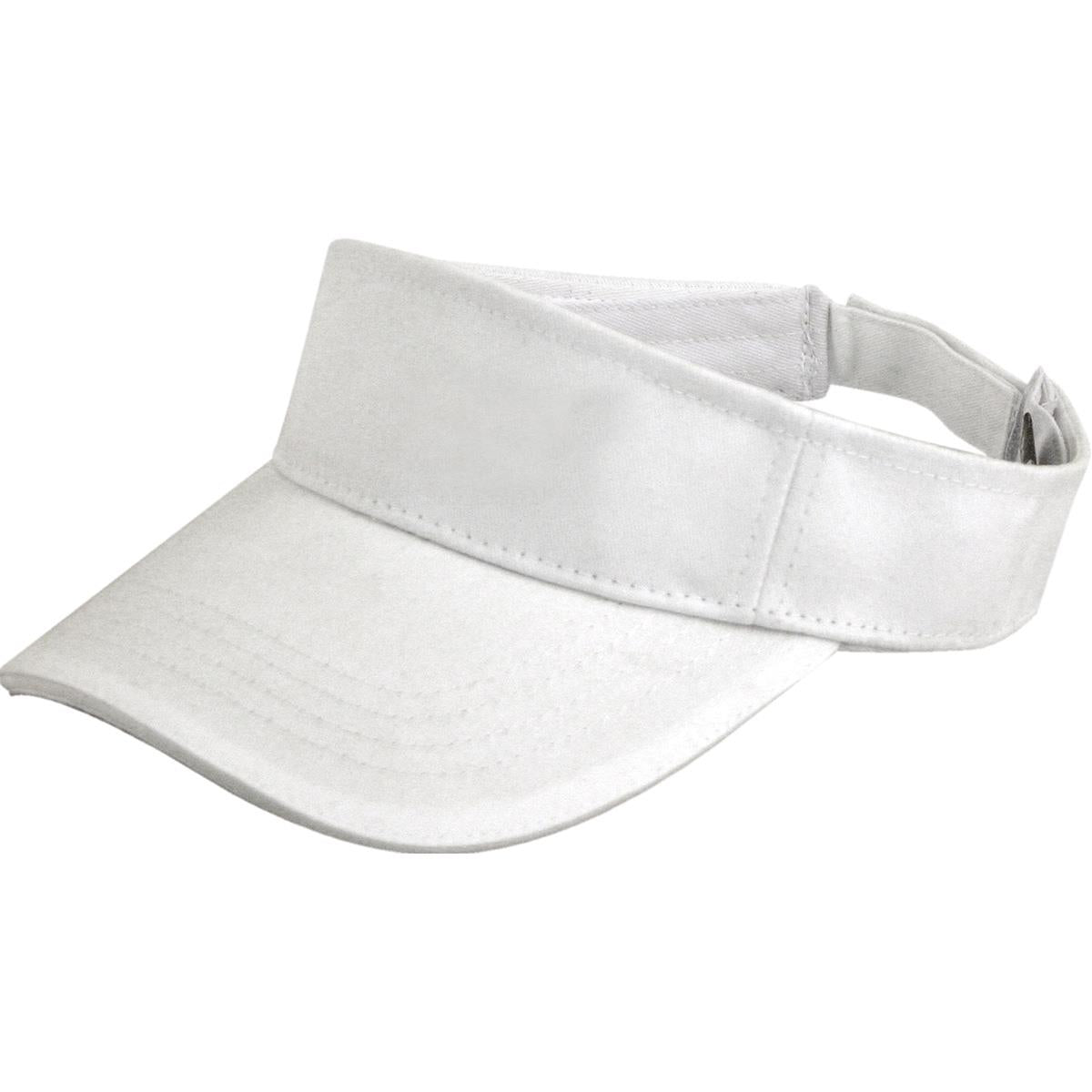 Sandwich Peak Visor - White / White - Front