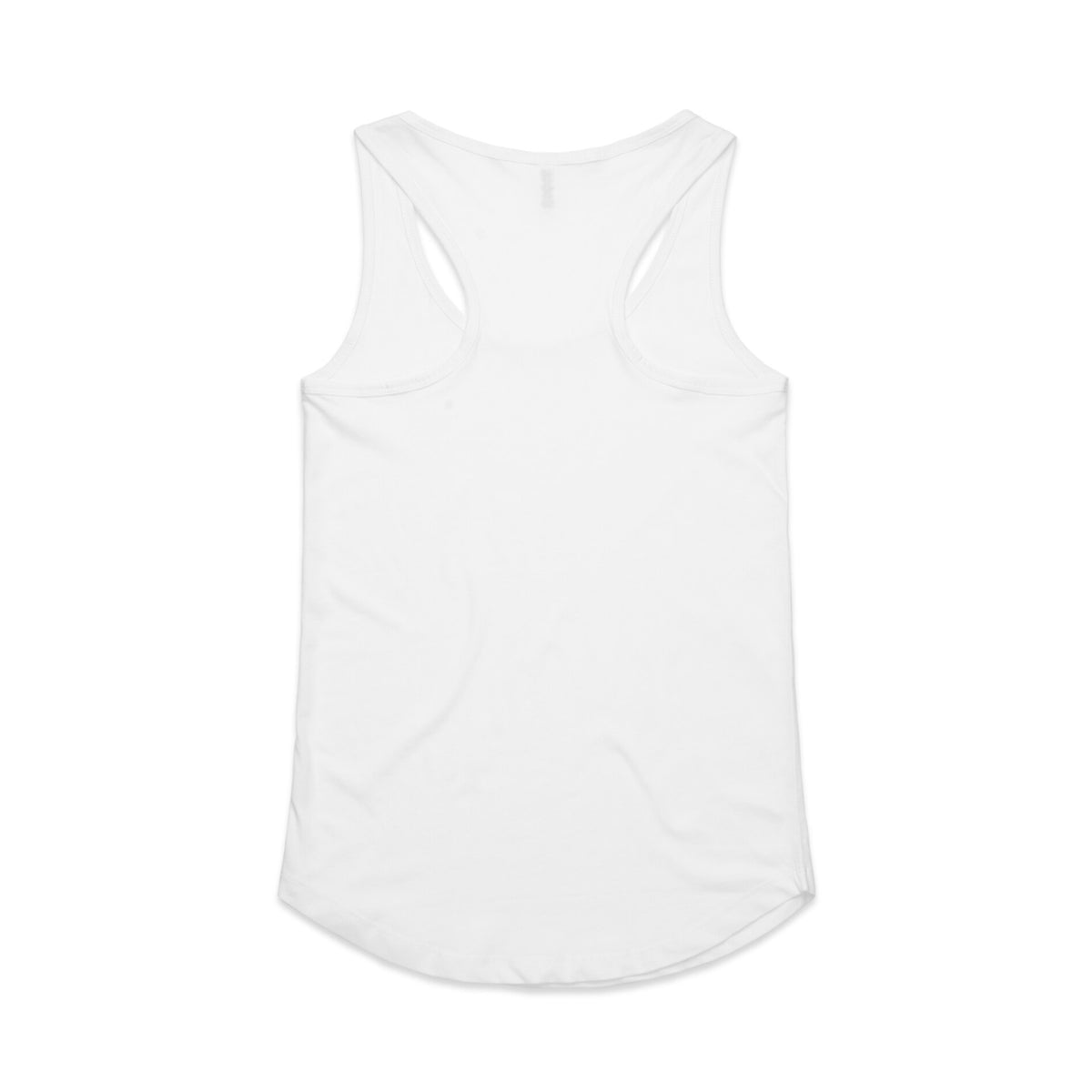 Wo's Yes Racerback Singlet 4045 - White - Back