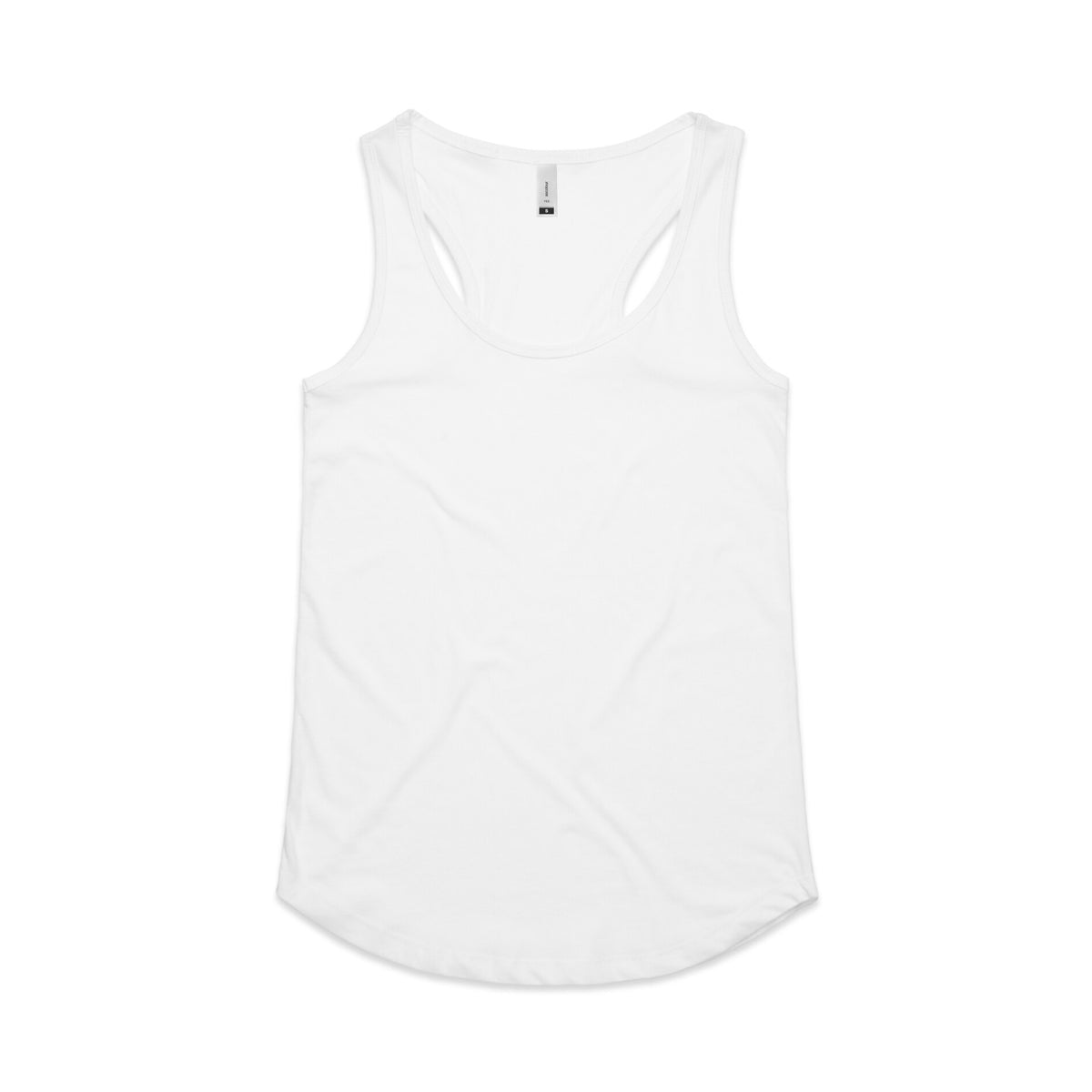 Wo's Yes Racerback Singlet 4045 - White - Front