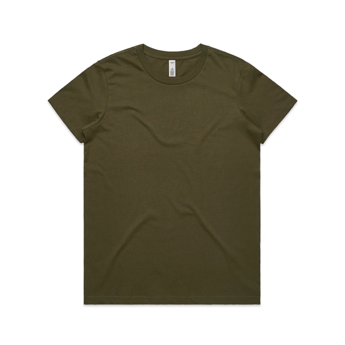 Wo's Basic Tee 4051S - Army - Front