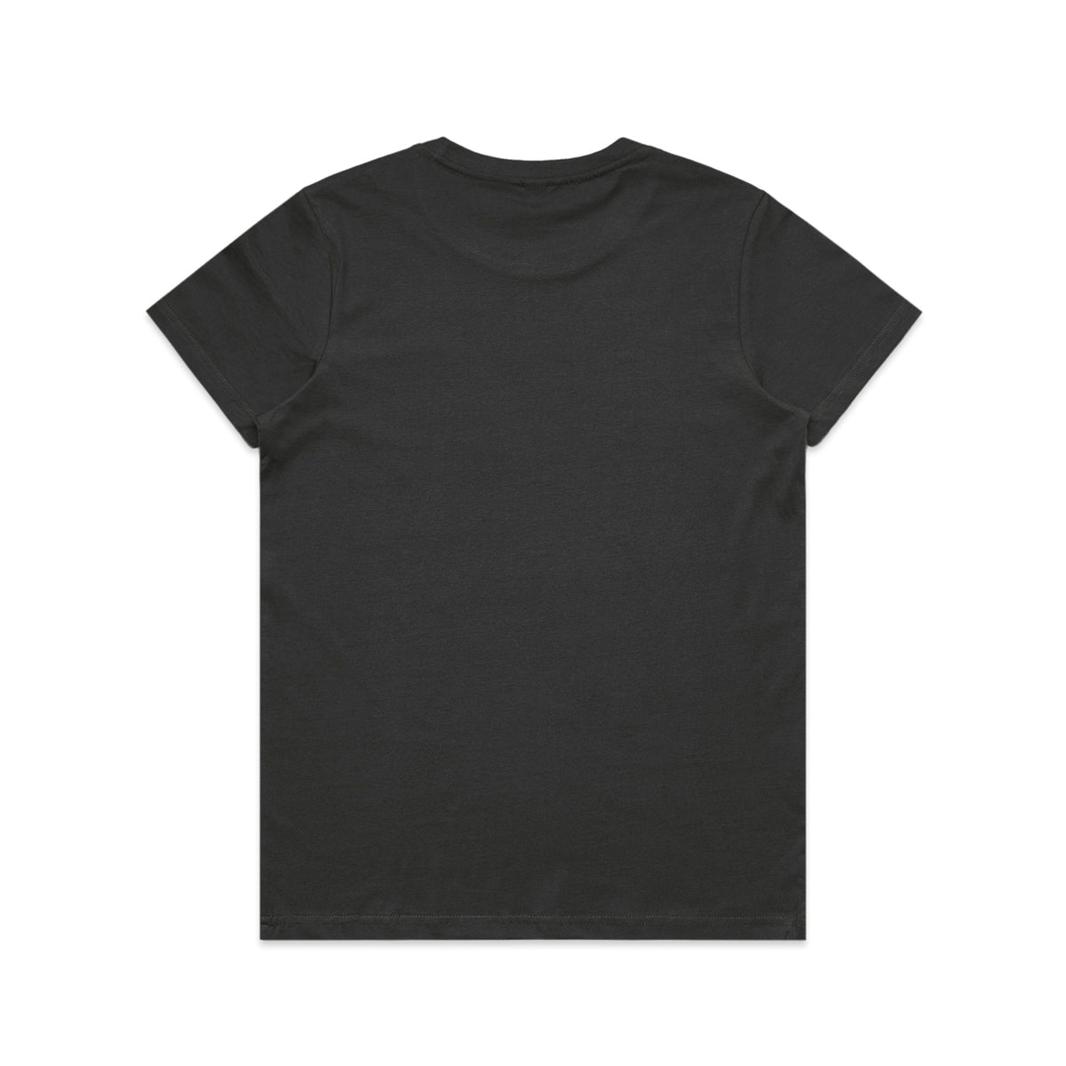 Wo's Basic Tee 4051 - Coal - Back