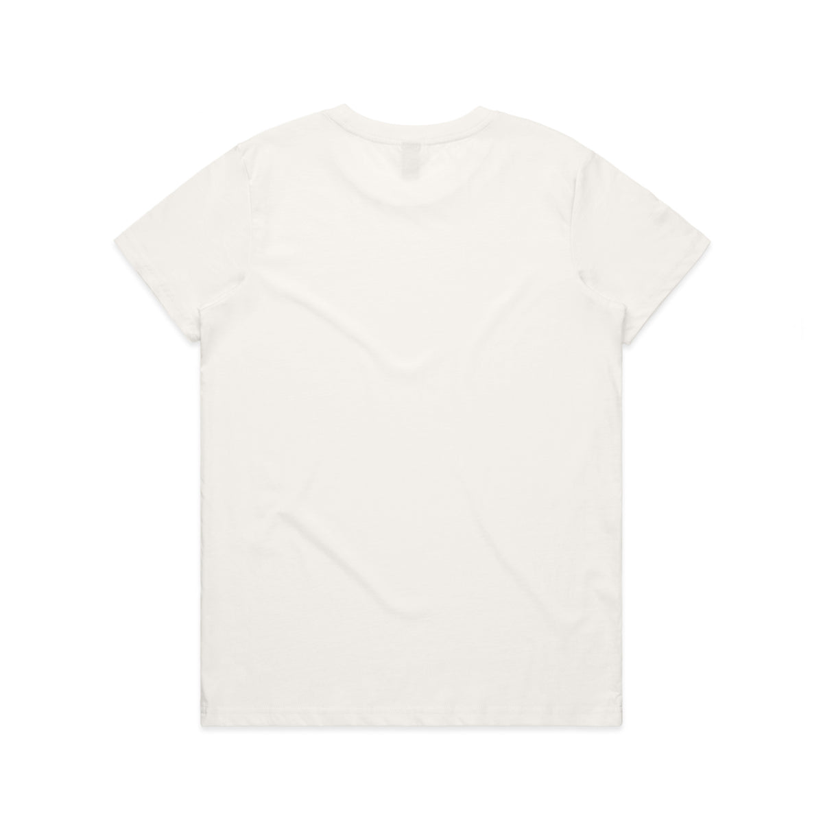 Wo's Basic Tee 4051 - Natural - Back
