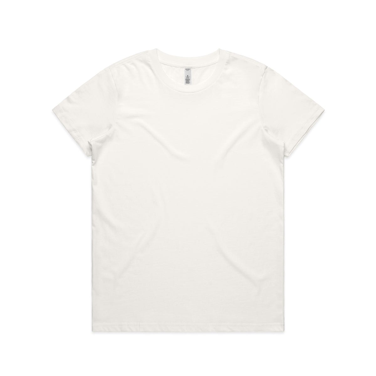 Wo's Basic Tee 4051 - Natural - Front