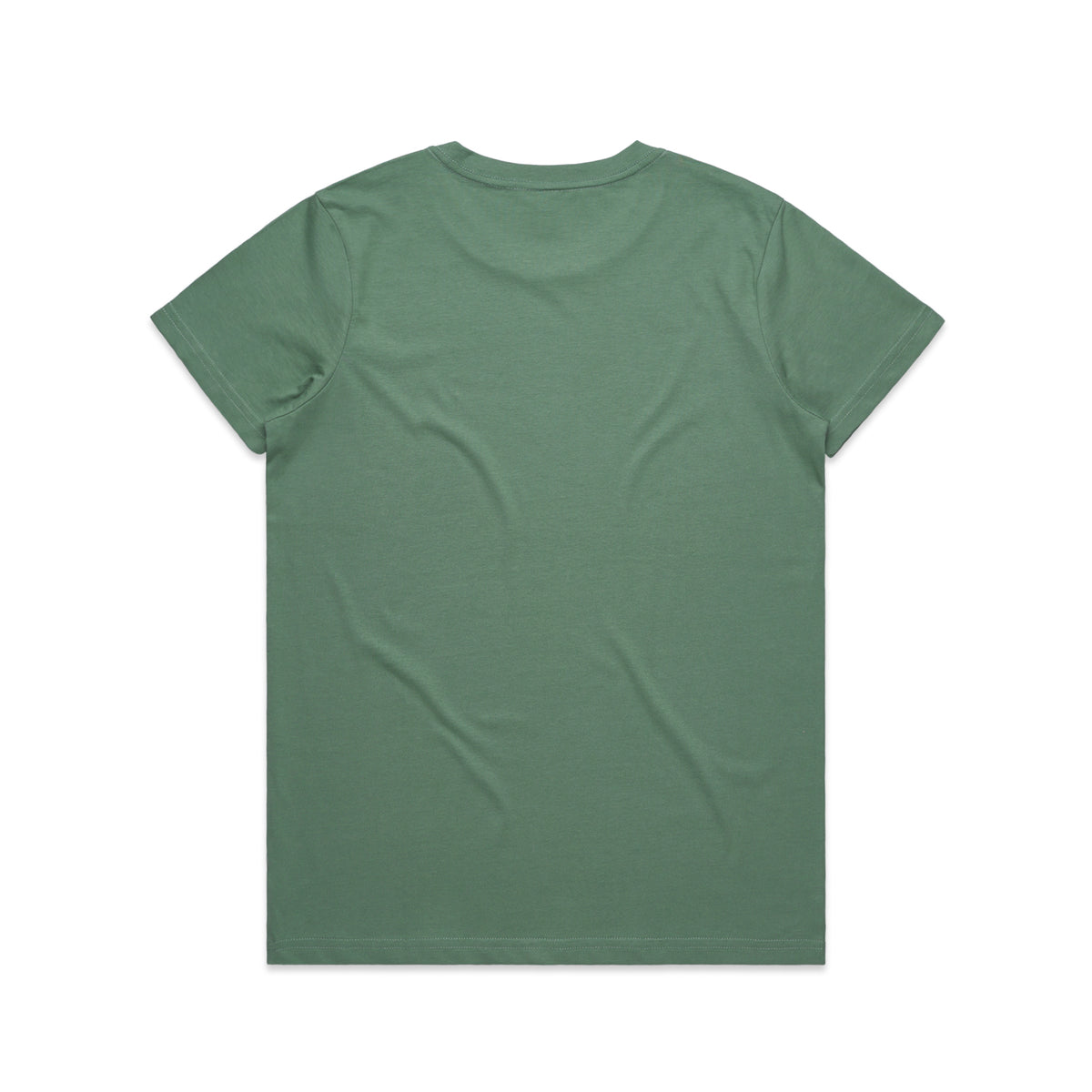 Wo's Basic Tee 4051 - Sage - Back