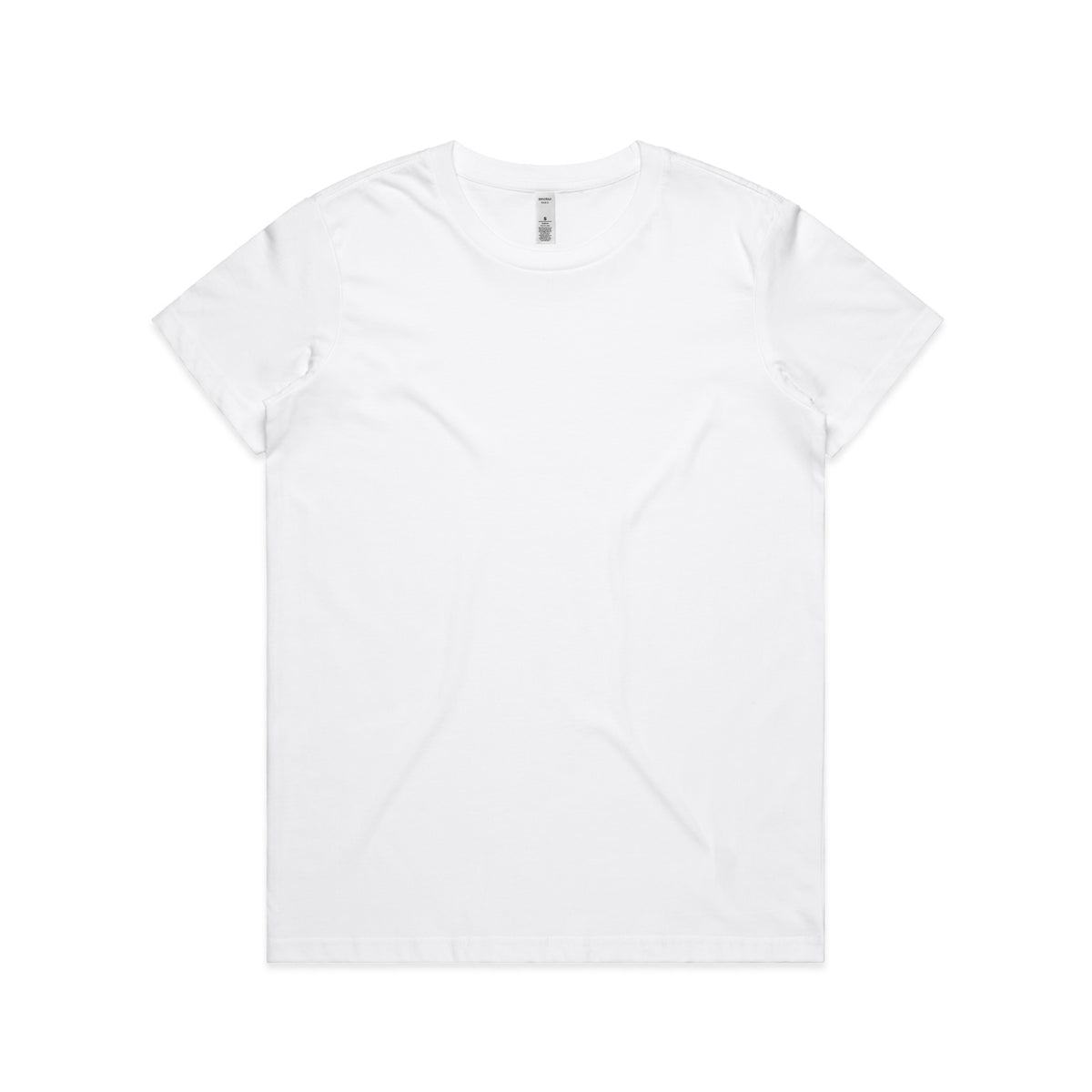 Wo's Basic Tee 4051 - White - Front