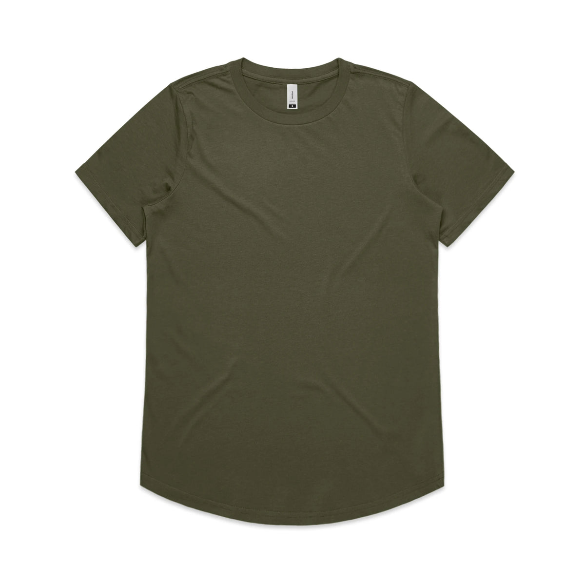 Wo's Drop Tee 4052S - Army - Front