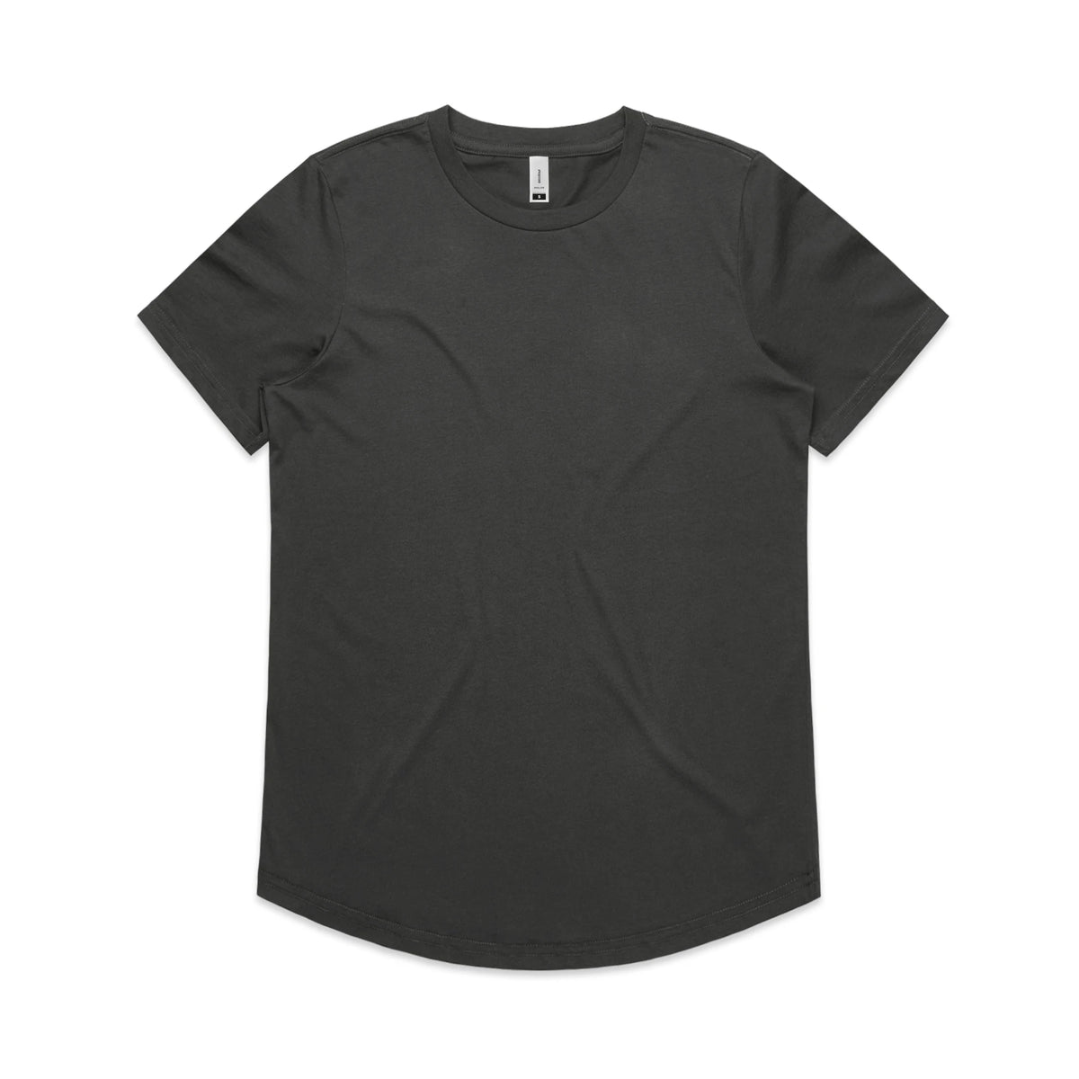 Wo's Drop Tee 4052S - Coal - Front