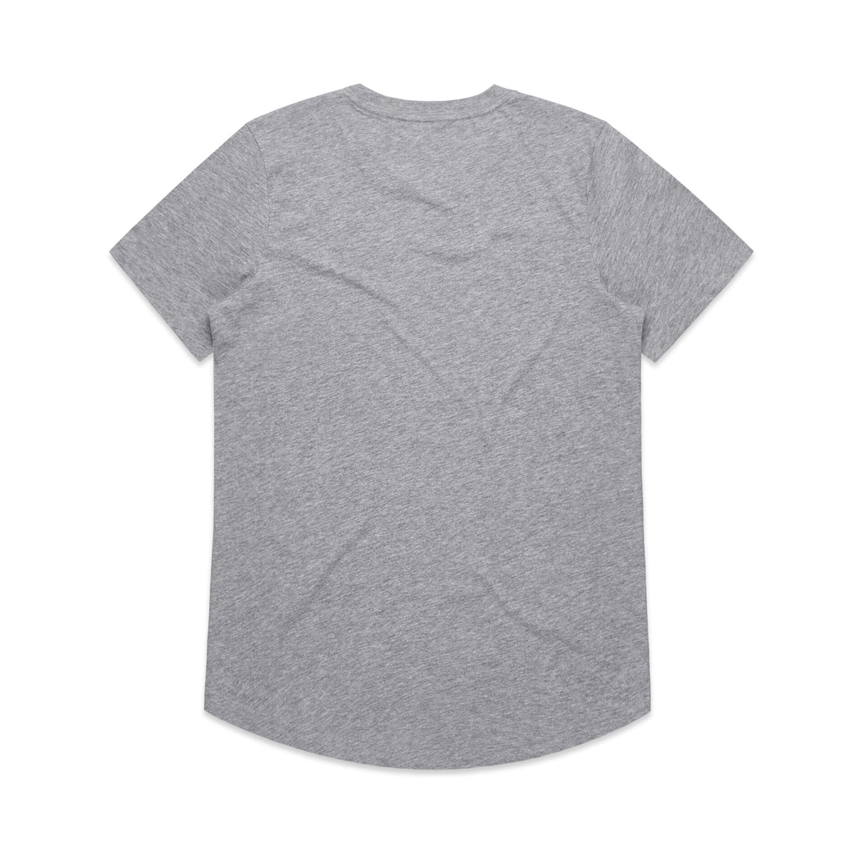 Wo's Drop Tee 4052S - Grey Marle - Back
