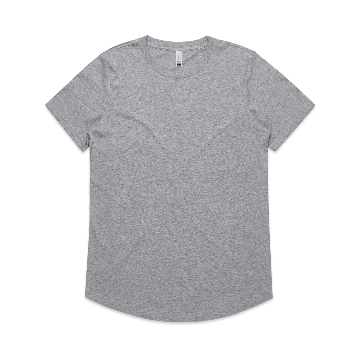 Wo's Drop Tee 4052S - Grey Marle - Front