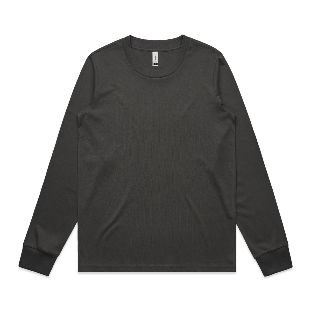 Wo's Dice L/S Tee 4056S - Coal - Front
