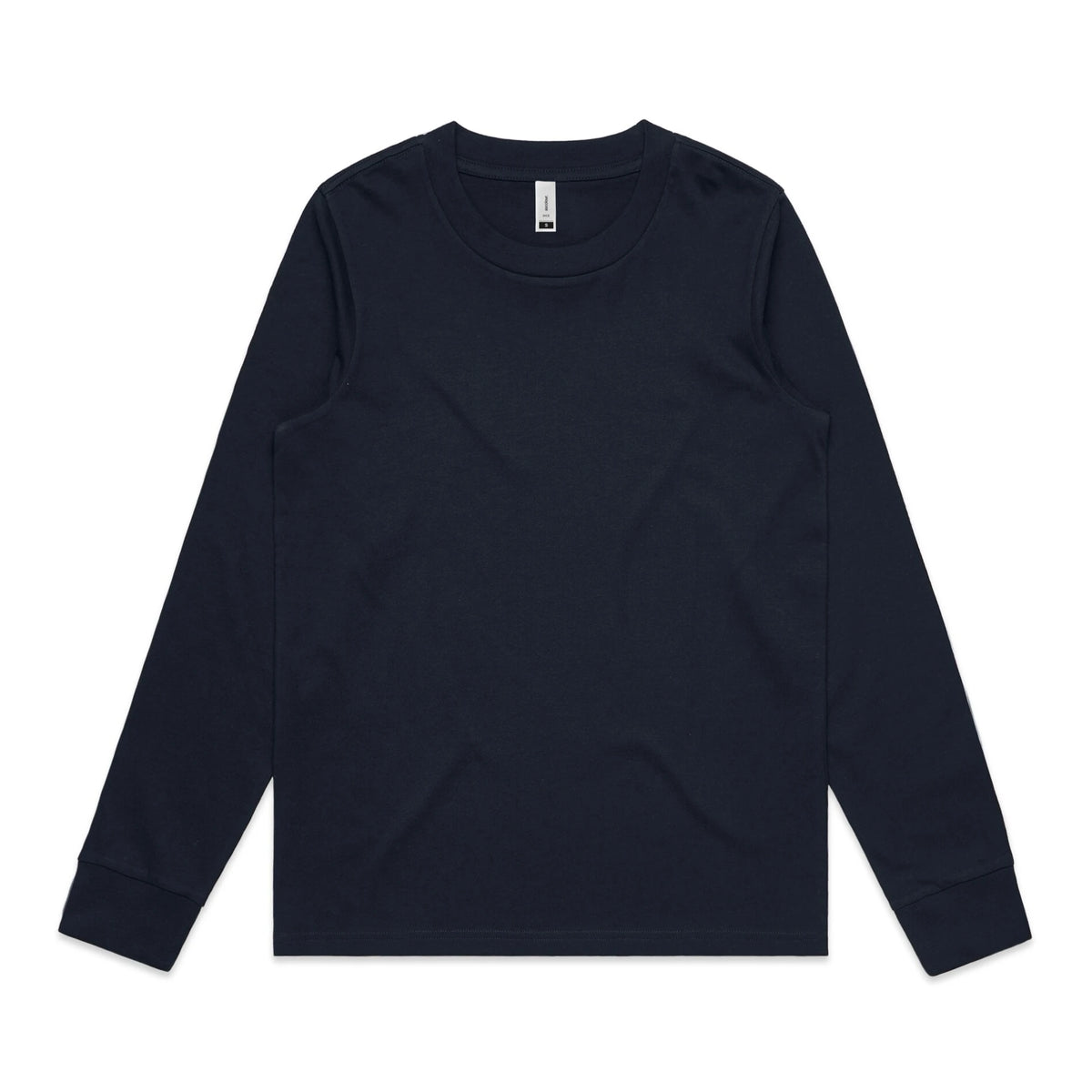 Wo's Dice L/S Tee 4056S - Navy - Front