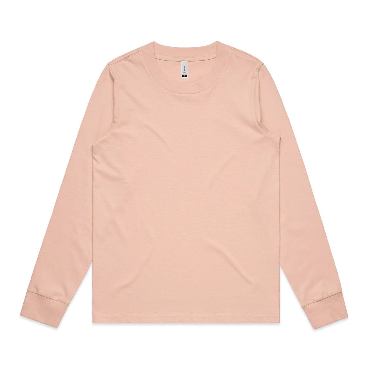 Wo's Dice L/S Tee 4056S - Pale Pink - Front
