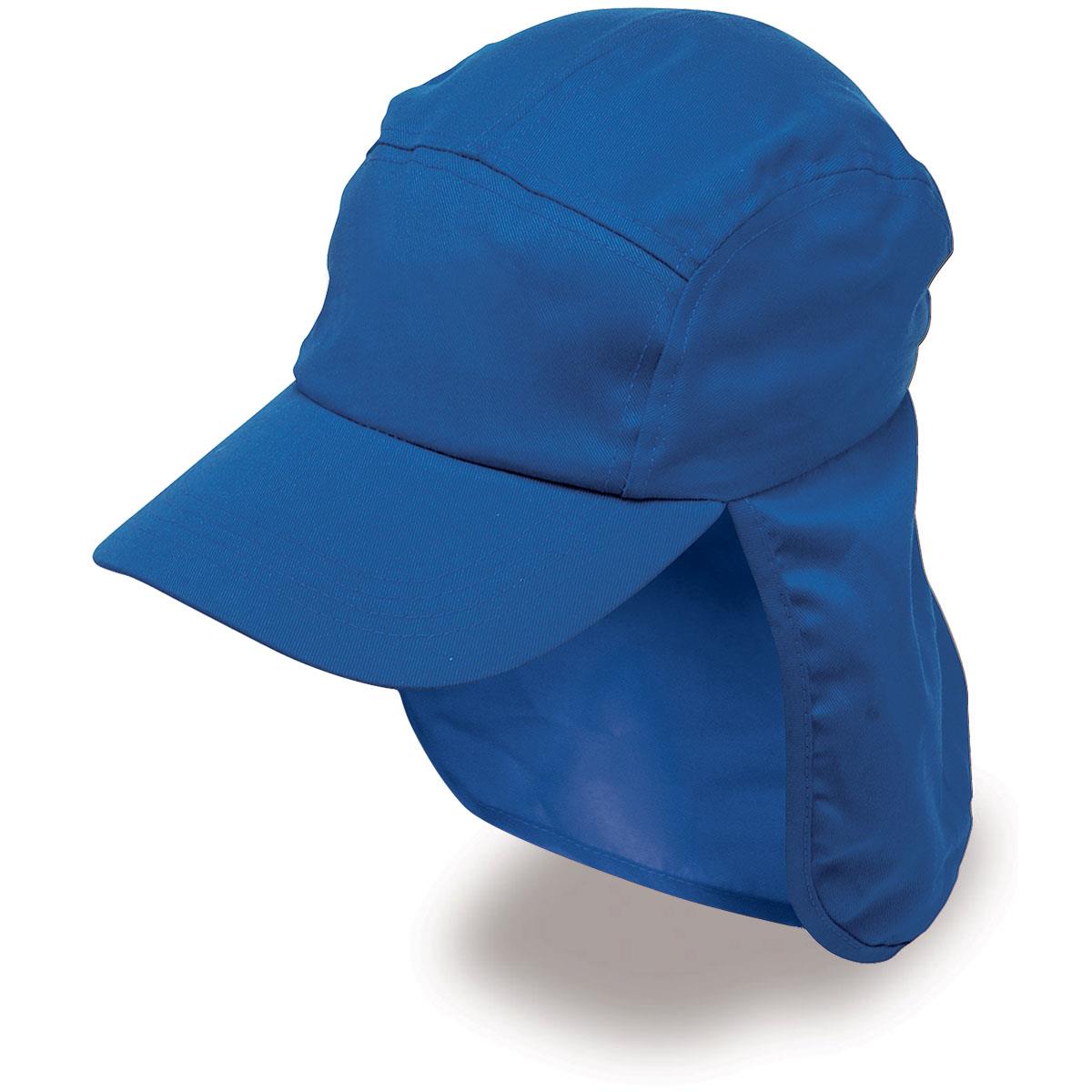 Poly Viscose Legionnaire - Royal - Front