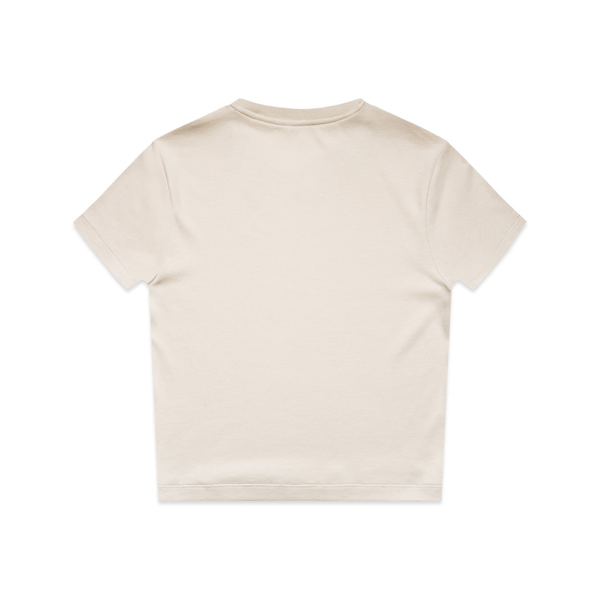 Wo's Organic Mini Tee 4061 - Bone - Back