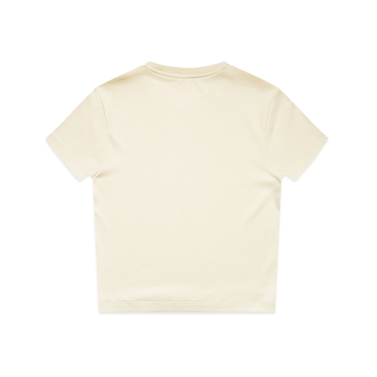Wo's Organic Mini Tee 4061 - Ecru - Back
