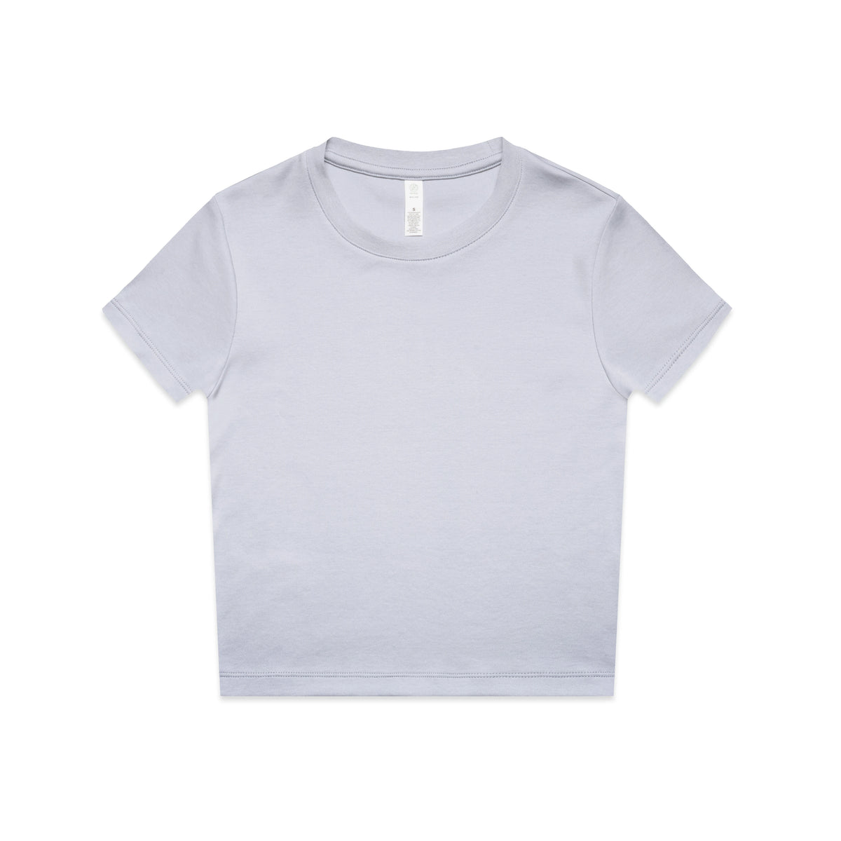 Wo's Organic Mini Tee 4061 - Powder - Front
