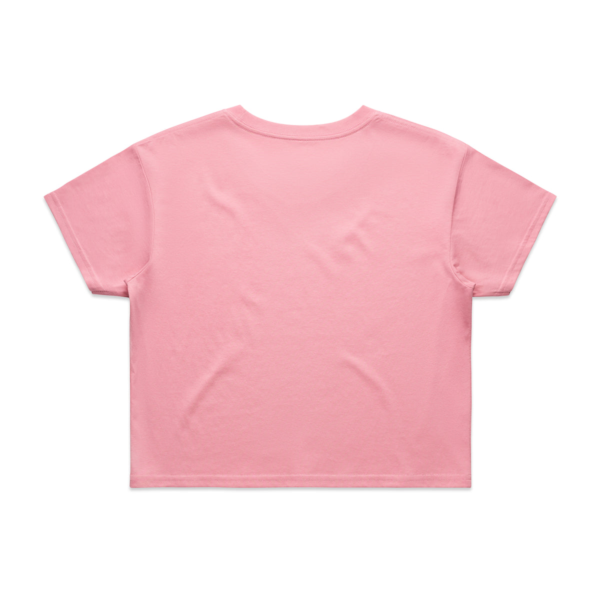 Wo's Crop Tee 4062 - Bubblegum - Back
