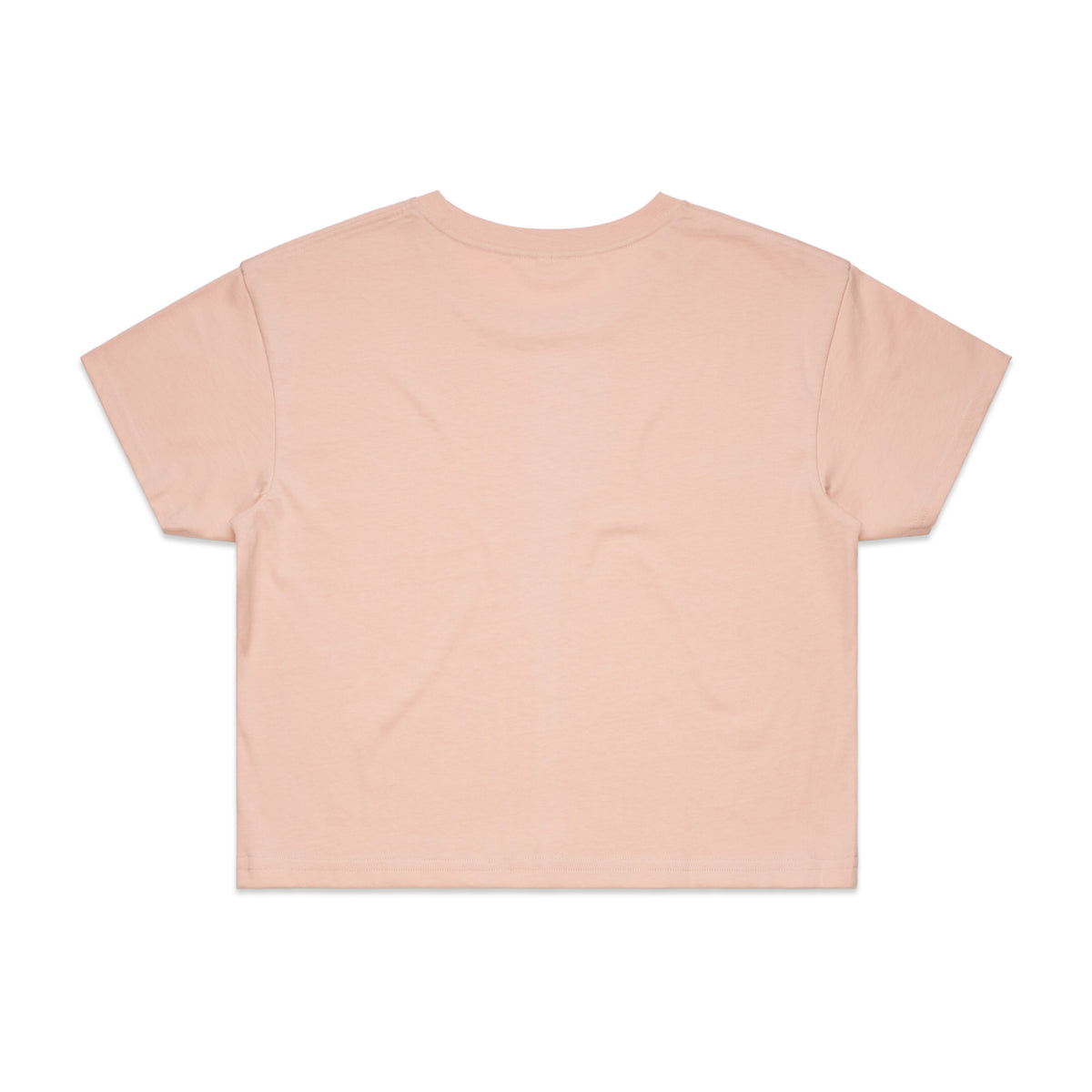 Wo's Crop Tee 4062 - Pale Pink - Back