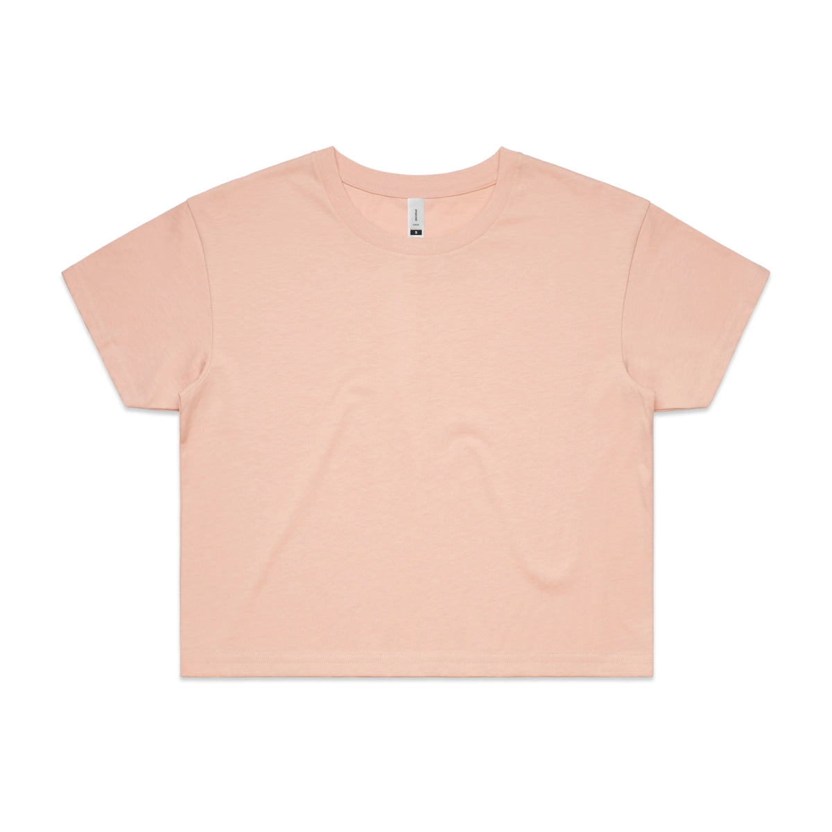 Wo's Crop Tee 4062 - Pale Pink - Front