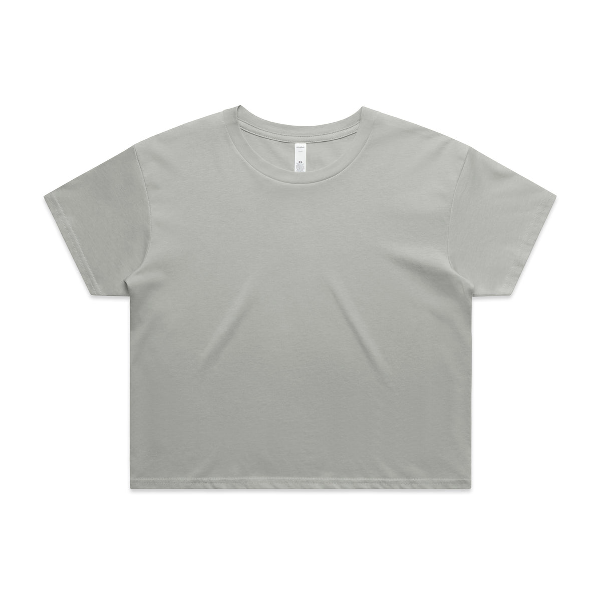 Wo's Crop Tee 4062 - Storm - Front