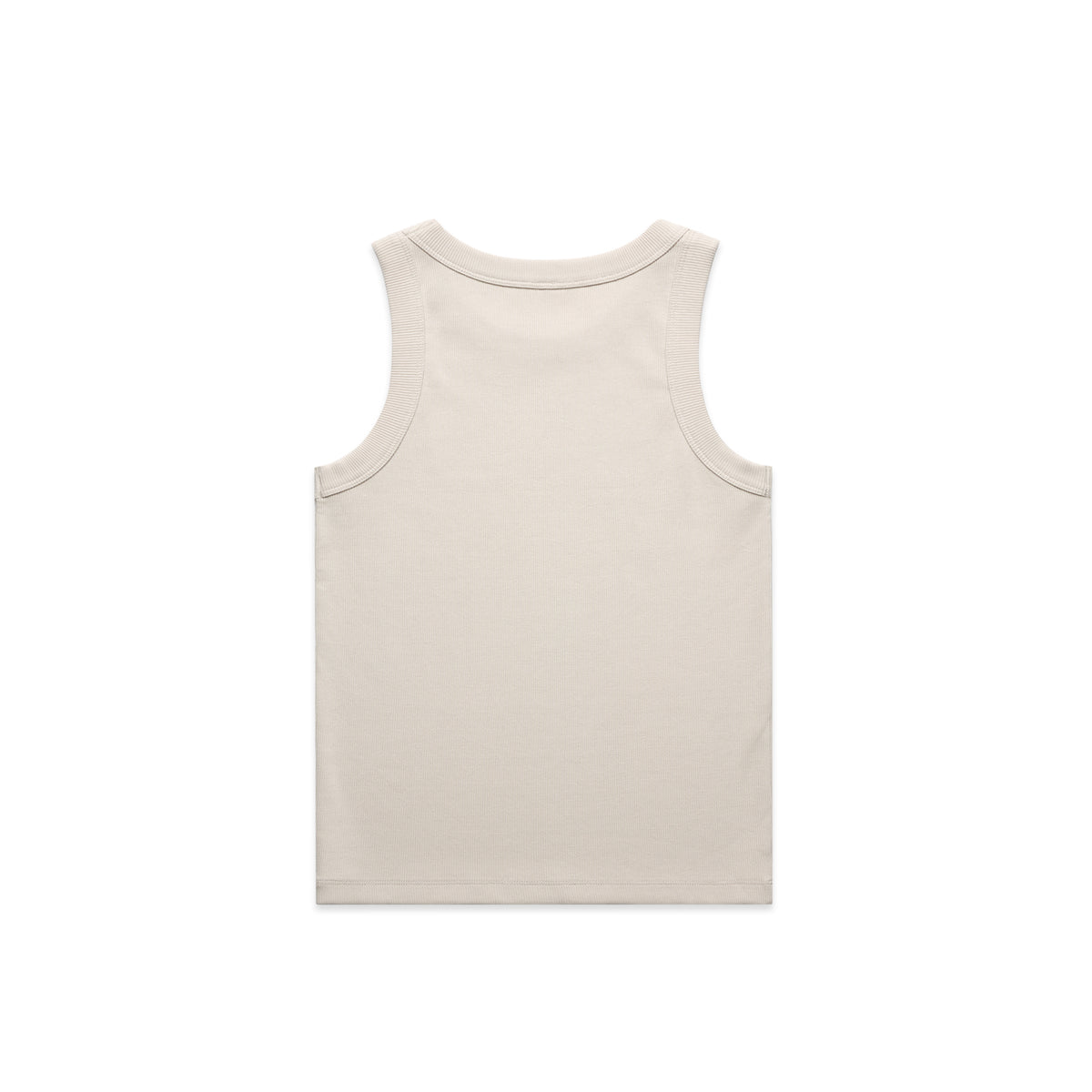 Wo's Organic Rib Tank 4063G - Bone - Back