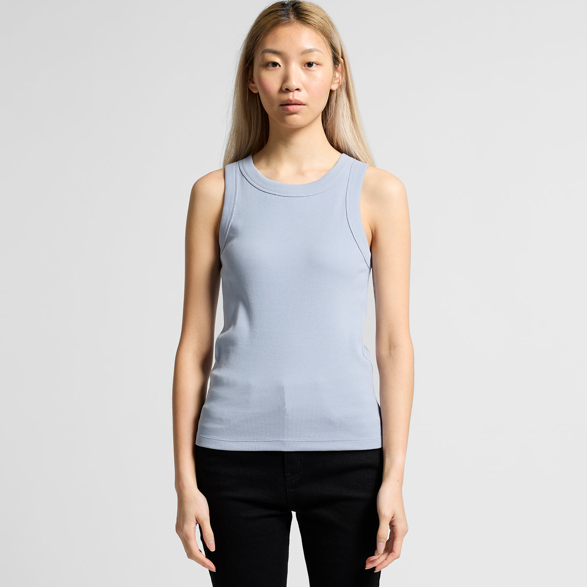 Wo's Organic Rib Tank 4063G