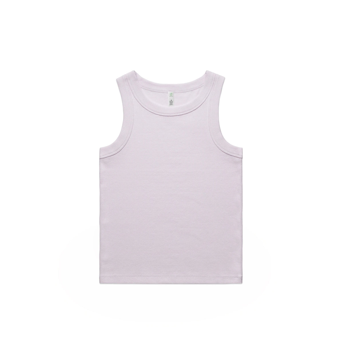 Wo's Organic Rib Tank 4063G - Orchid - Front