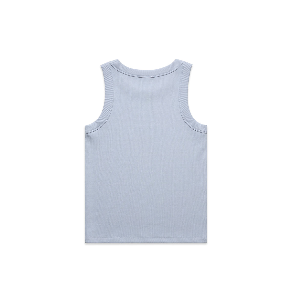 Wo's Organic Rib Tank 4063G - Powder - Back