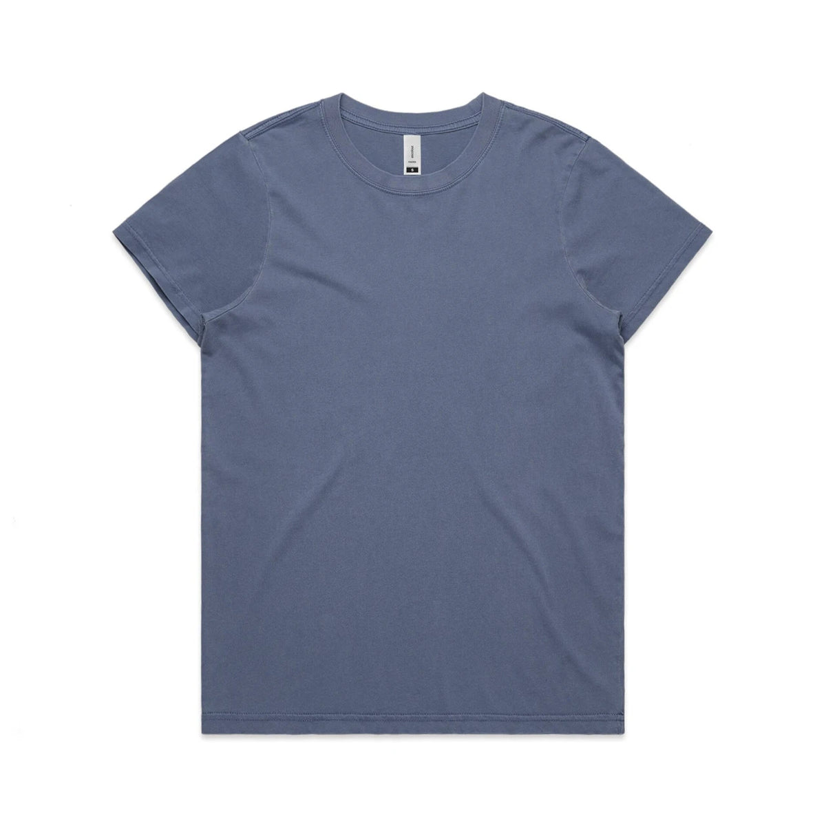 Wo's Maple Faded Tee 4065S - Faded Blue - Front