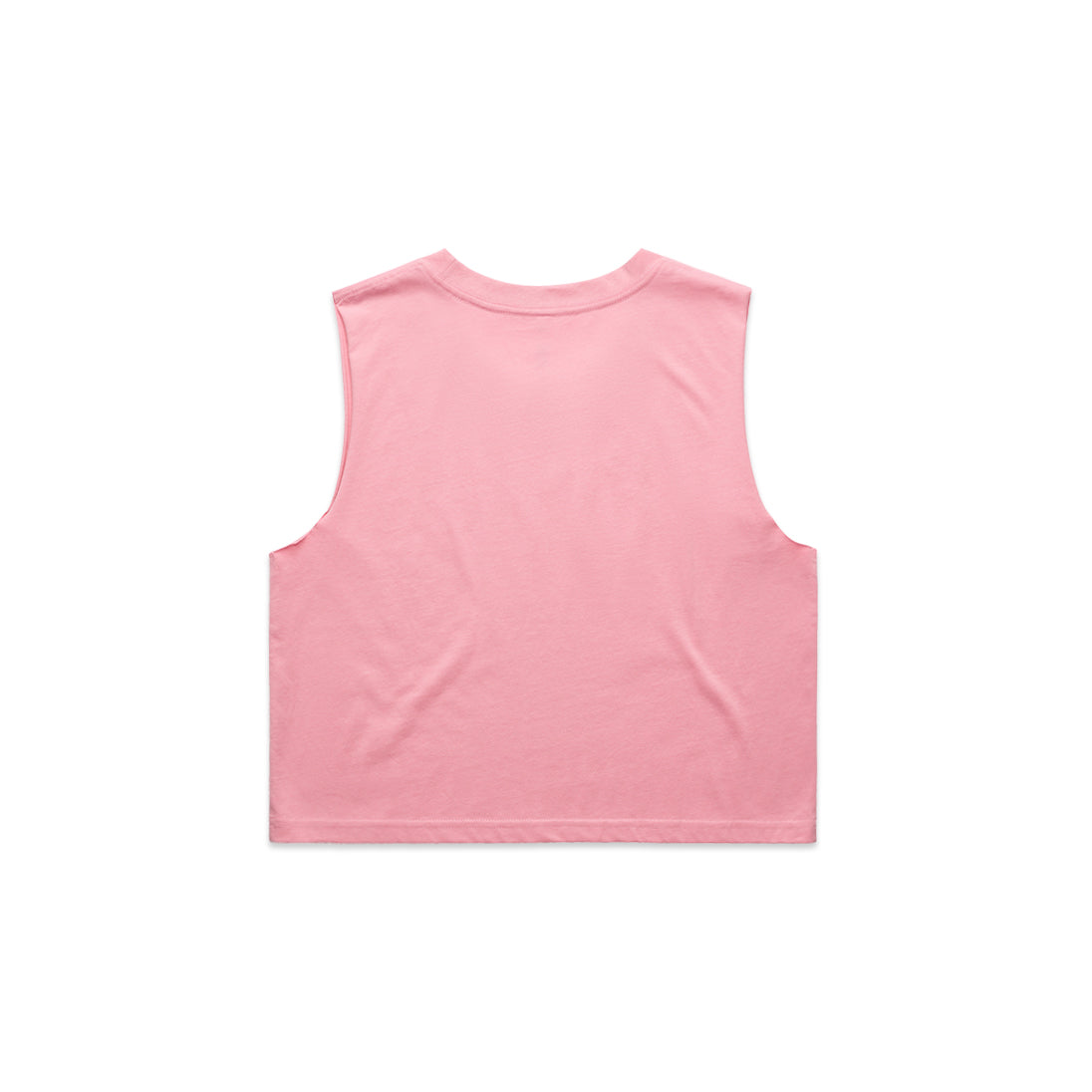 Wo's Crop Tank 4068S - Bubblegum - Back
