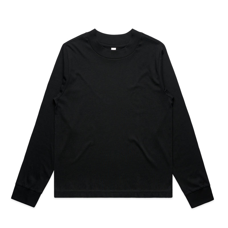 Wo's Mock L/S Tee 4070S