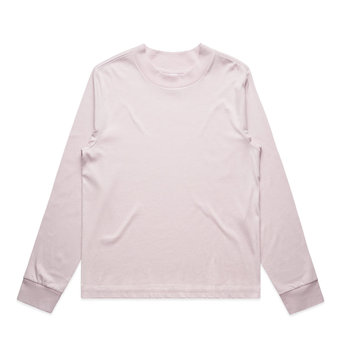 Wo's Mock L/S Tee 4070S - Orchid - Front