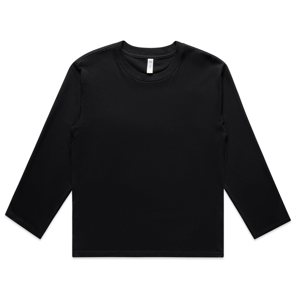 Wo's Martina L/S Tee 4071 - Black - Front