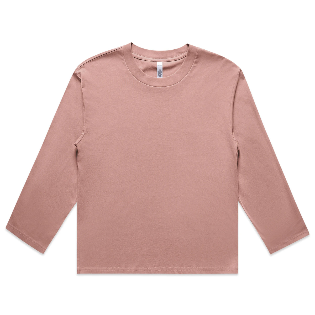 Wo's Martina L/S Tee 4071 - Hazy Pink - Front
