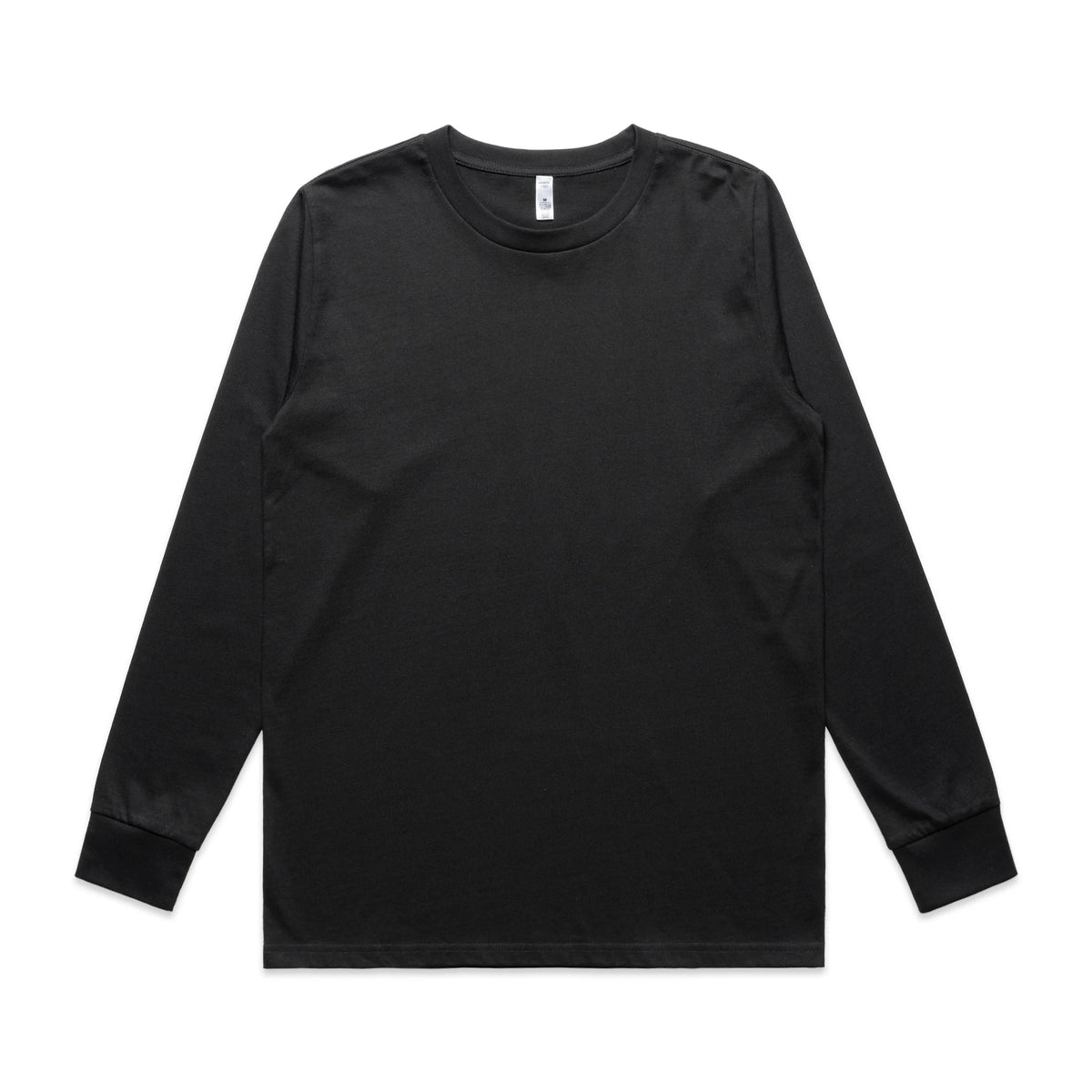 Wo's Classic L/S Tee 4073 - Black - Front