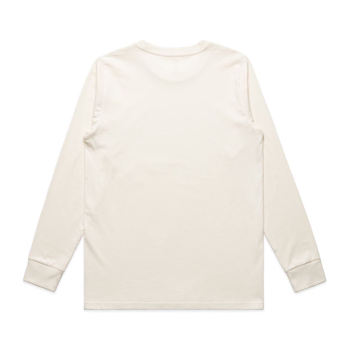 Wo's Classic L/S Tee 4073 - Ecru - Back