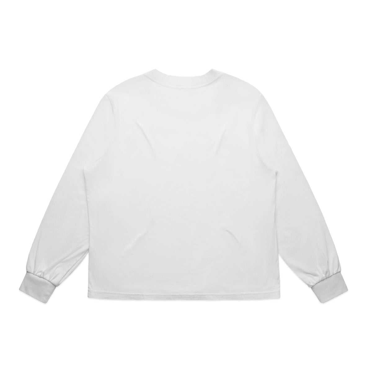 Wo's Soft L/S Tee 4078S - White - Back