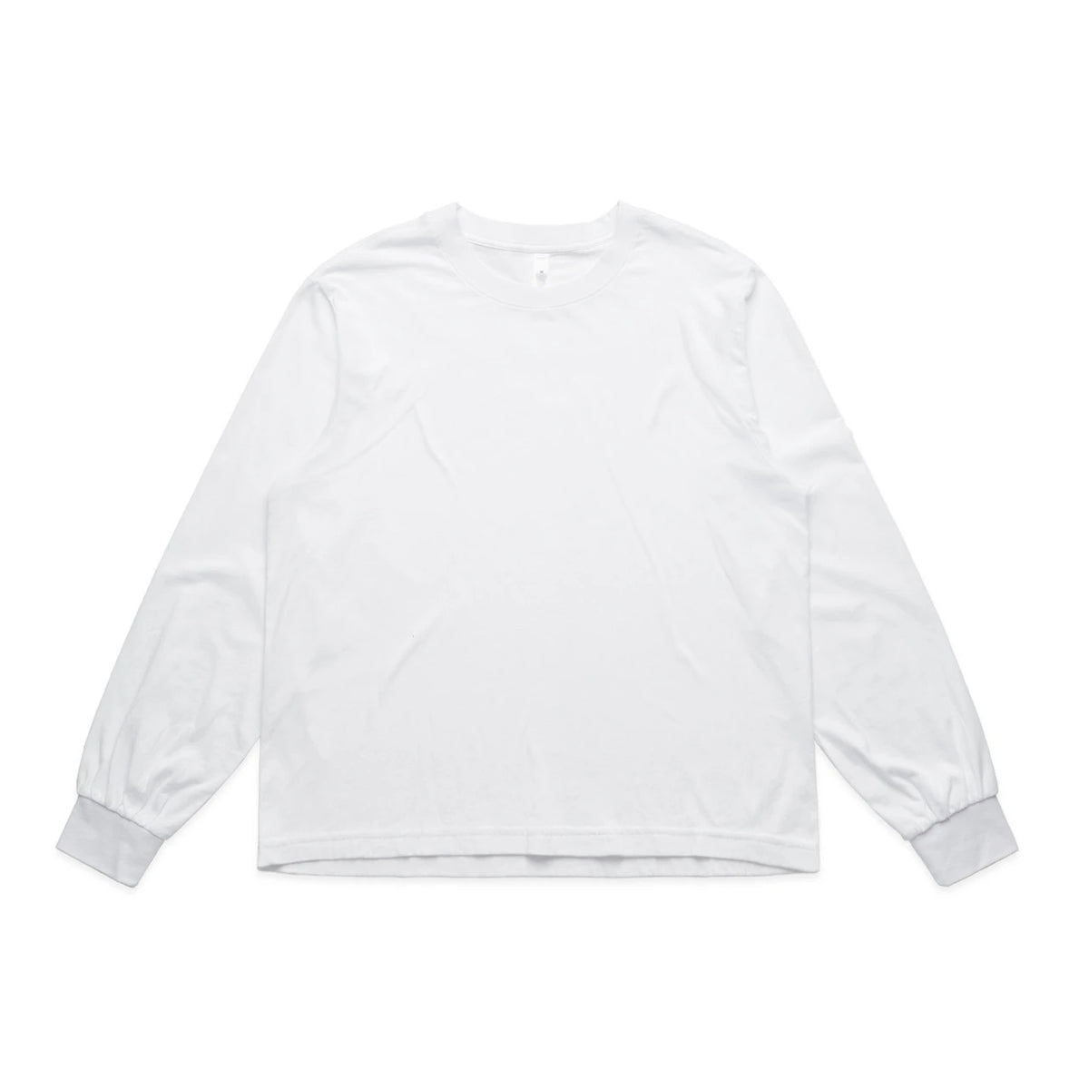 Wo's Soft L/S Tee 4078S - White - Front