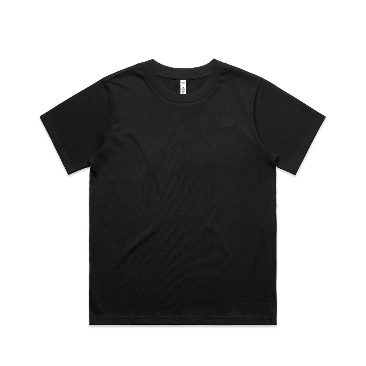 Wo's Classic Minus Tee [-5cm] 4079 - Black - Front