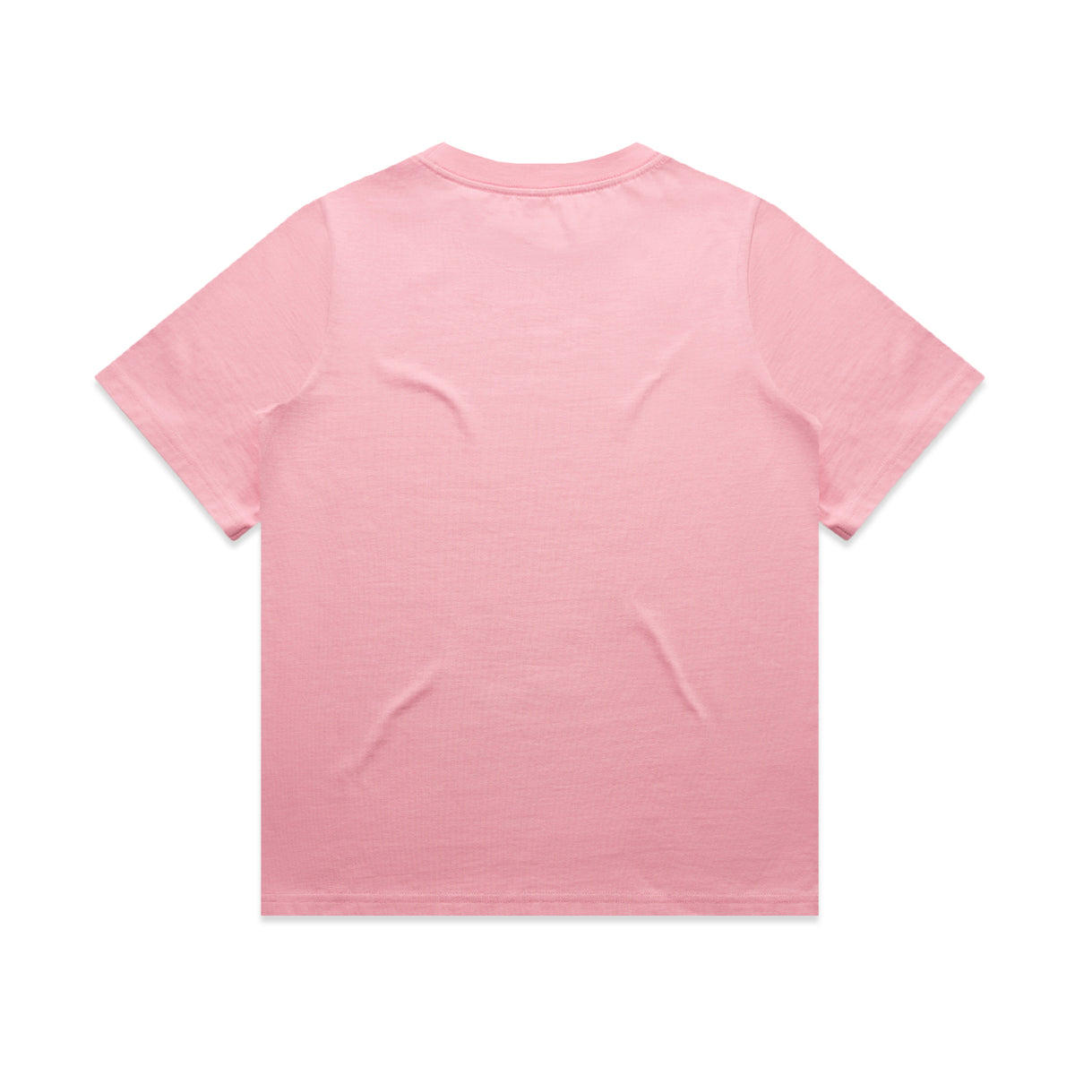 Wo's Heavy Tee 4080 - Bubblegum - Back