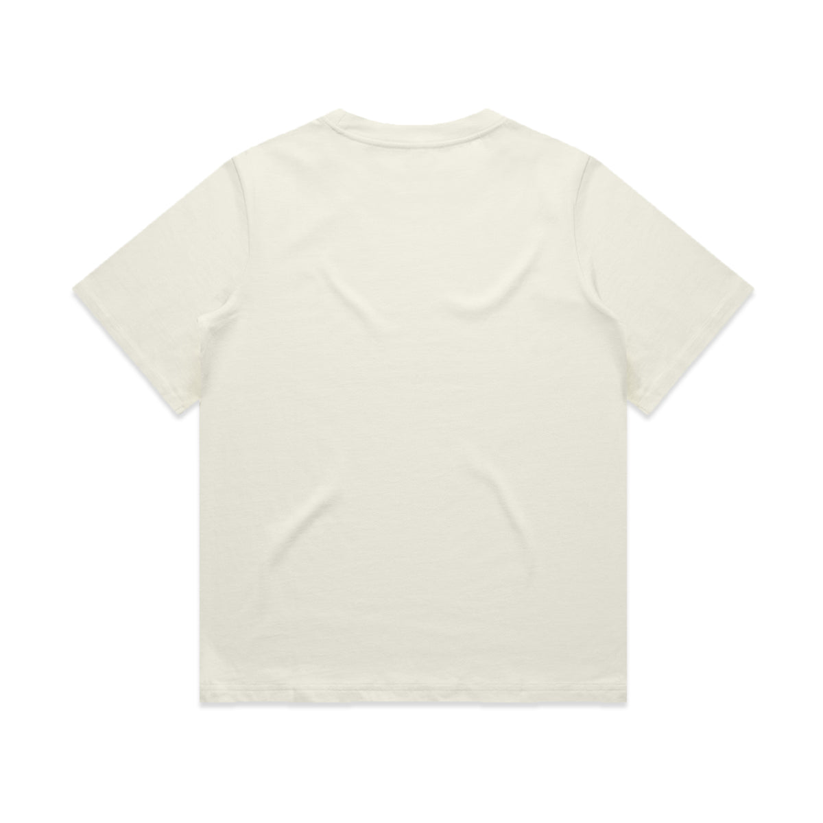 Wo's Heavy Tee 4080 - Ecru - Back