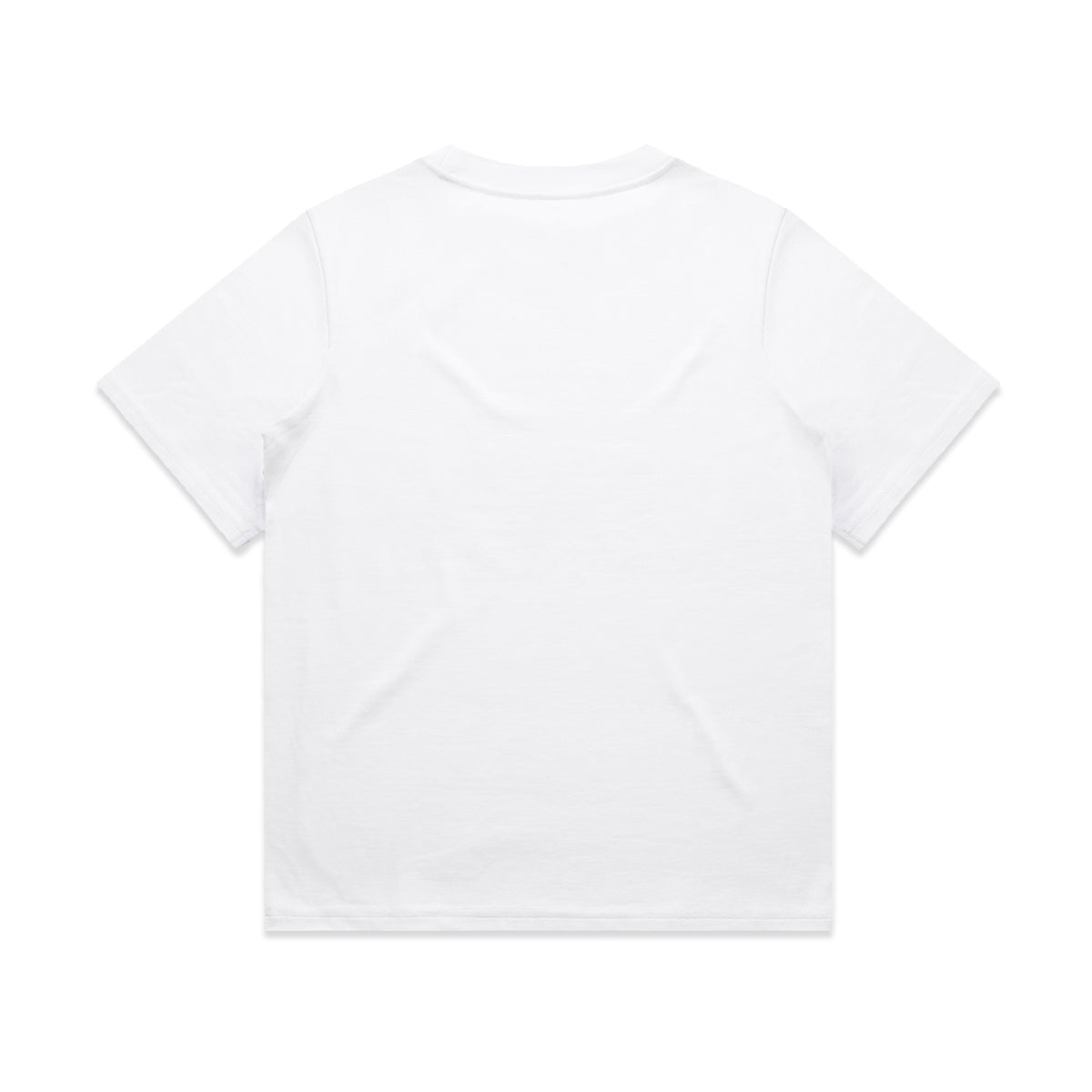 Wo's Heavy Tee 4080 - White - Back
