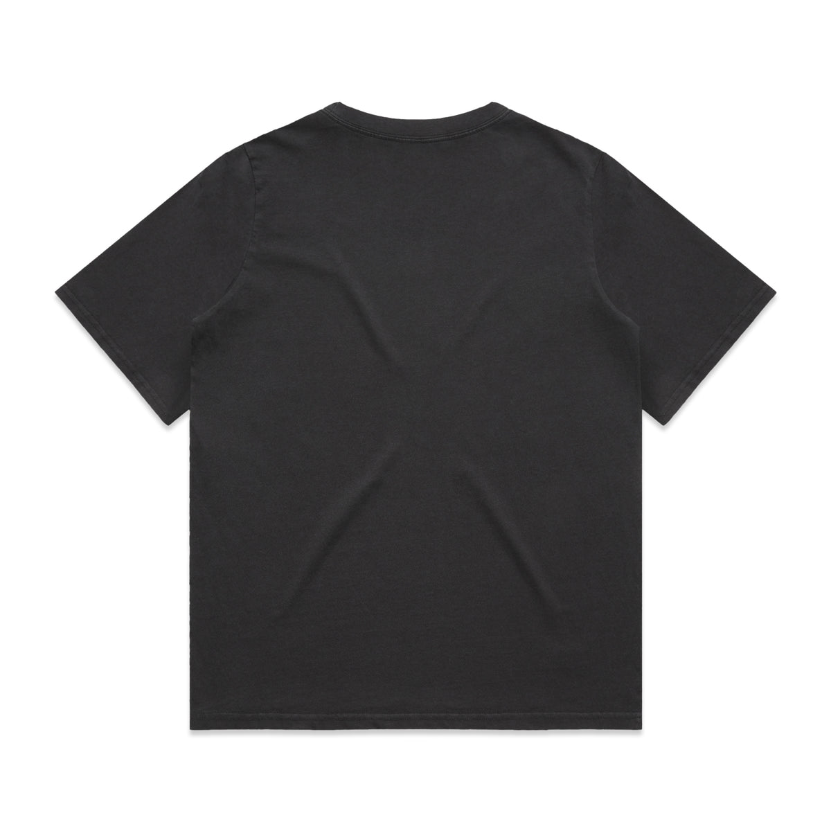 Wo's Heavy Faded Tee 4082 - Faded Black - Back