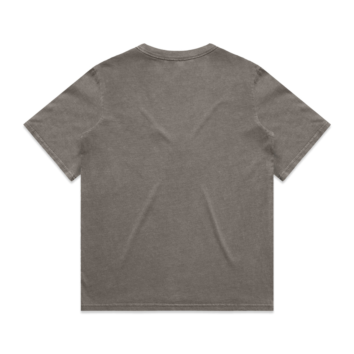 Wo's Heavy Faded Tee 4082 - Faded Grey - Back