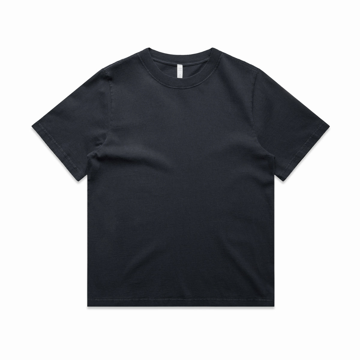Wo's Heavy Faded Tee 4082 - Faded Ink Blue - Front
