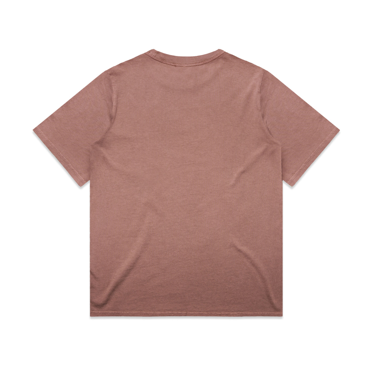 Wo's Heavy Faded Tee 4082 - Faded Pink - Back