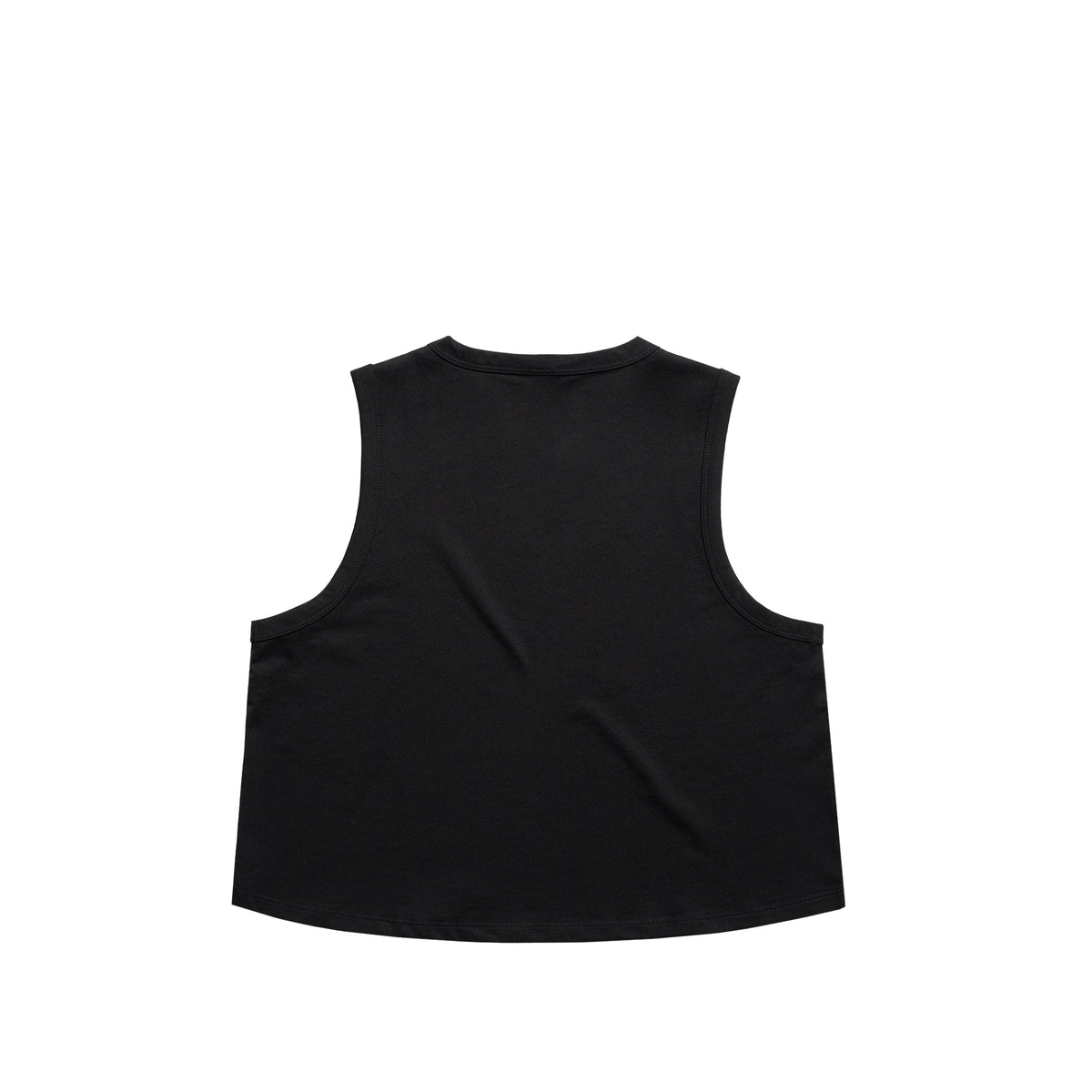 Wo's Martina Crop Tank 4091 - Black - Back