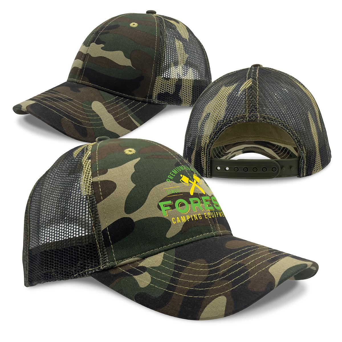 Camo Trucker - view