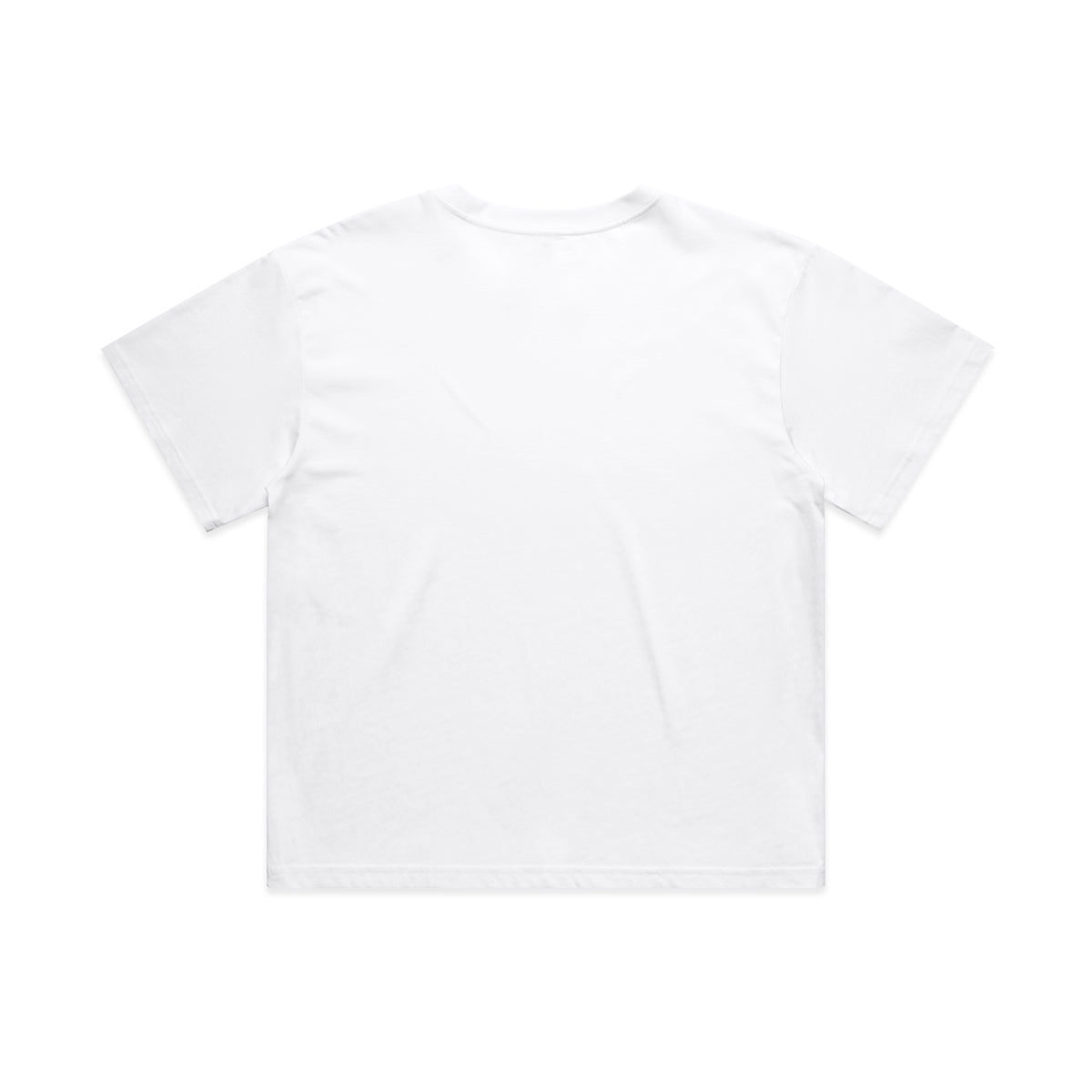 Wo's Martina Crop Tee 4093 - White - Back